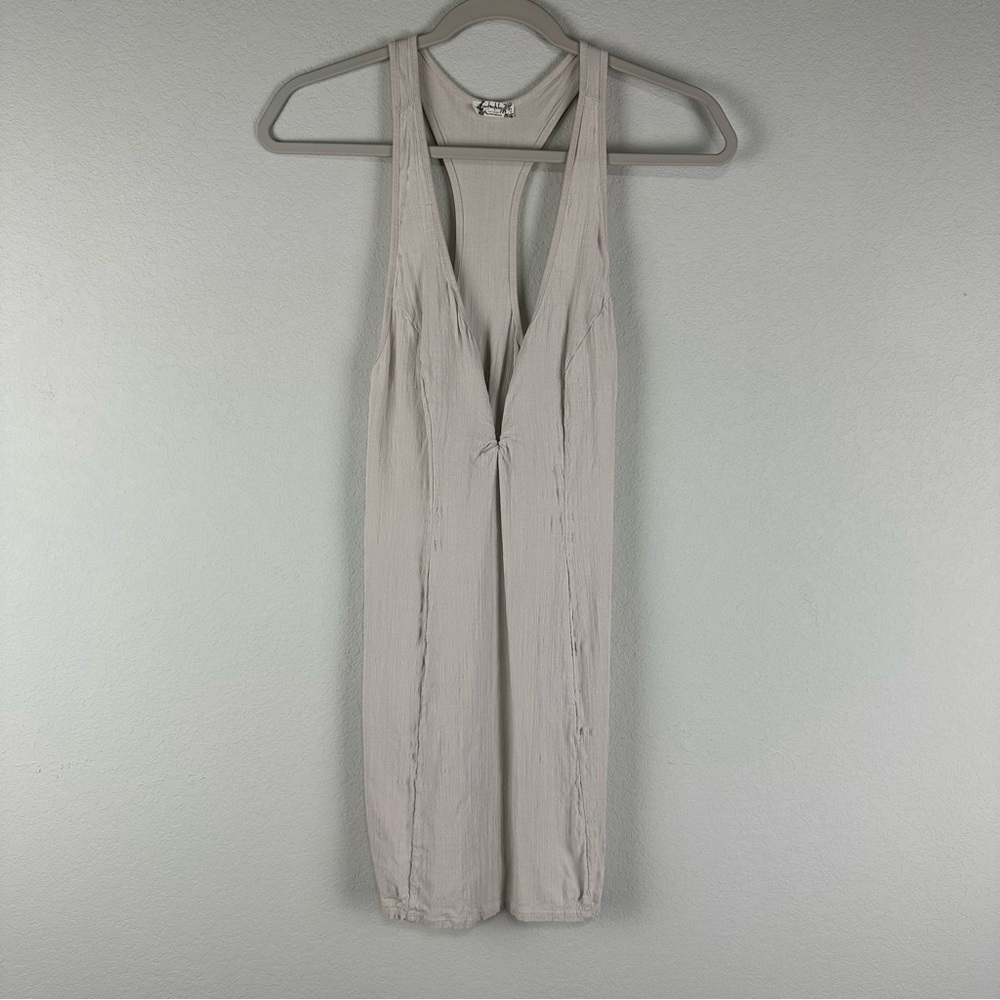 Intimately Free People Beige Ladies Night Bodycon Mini Dress Size Medium